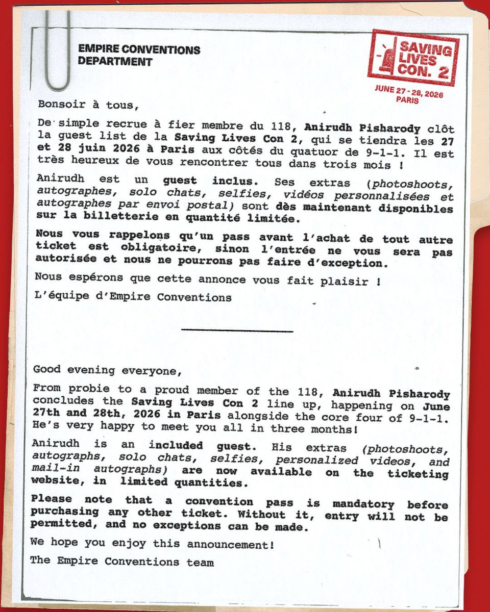 Empire Conventions tweet media