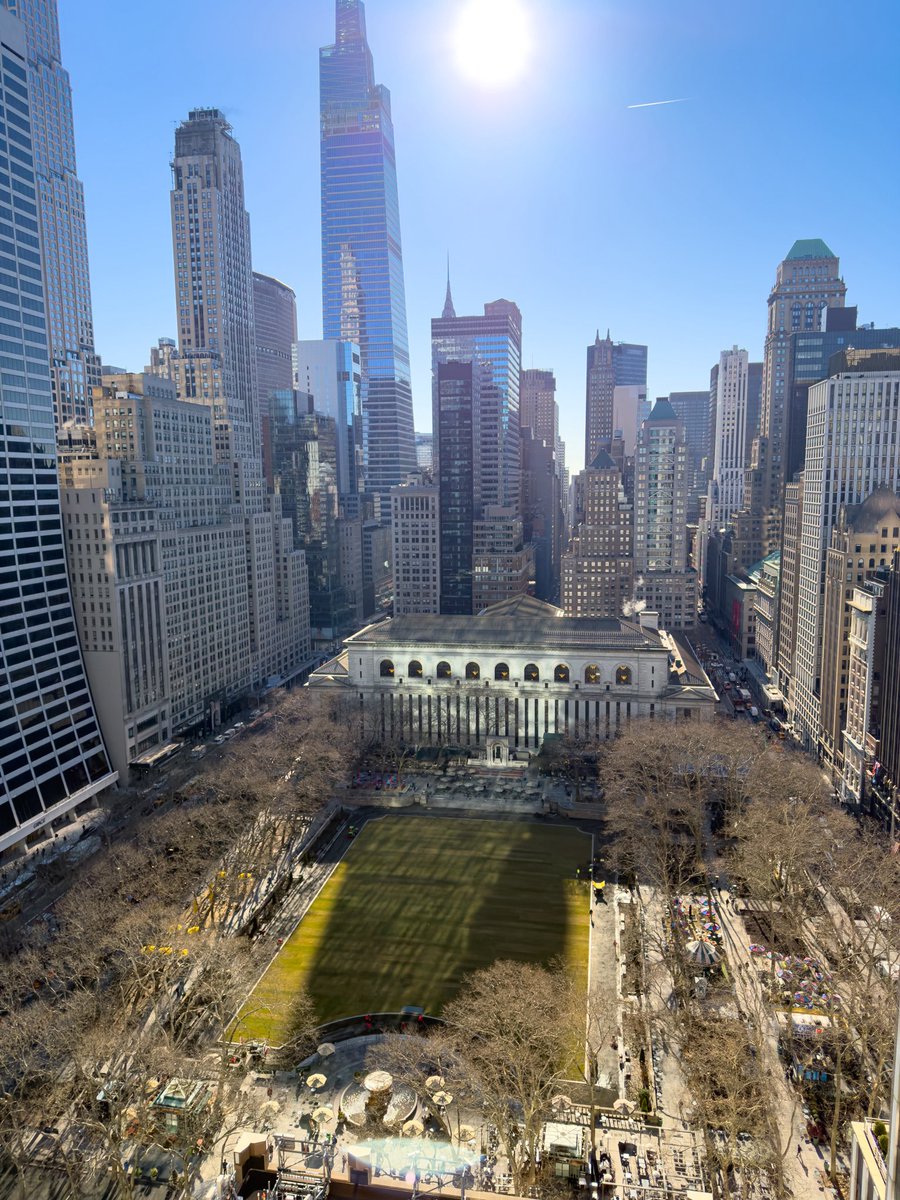 Bryant Park tweet media