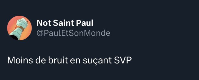 Not Saint Paul tweet media
