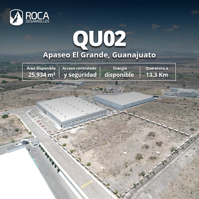 El espacio que tu empresa necesita para crecer en el Bajío. Un terreno en venta listo para desarrollo, con la seguridad y conexión que buscas para establecer tus operaciones.

Contáctanos
🌐bit.ly/3YOFRjW
📱wa.link/r6qqty

#TerrenoIndustrial #Querétaro #México