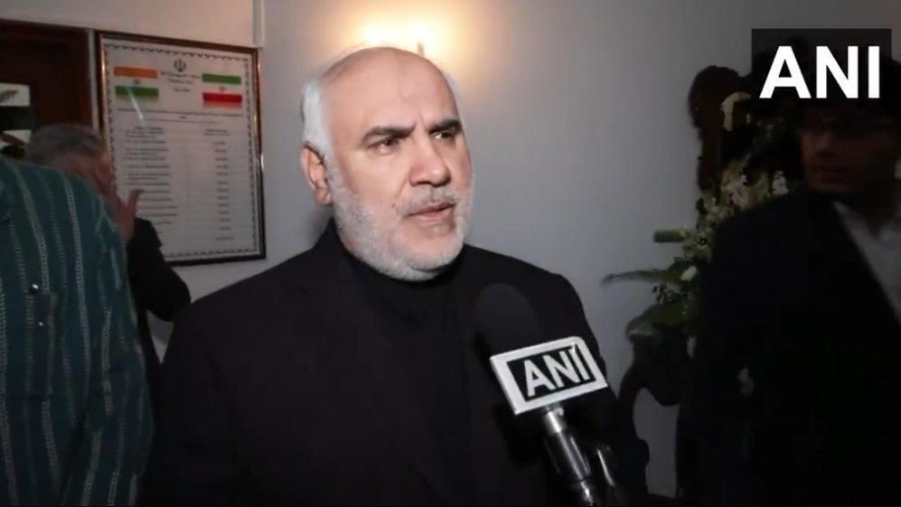 Delhi | On being asked what role India can play in mediating this situation in West Asia, Dr Mohammad Fathali, Ambassador of the Islamic Republic of Iran to India, says, "India can certainly play an effective and positive role in reducing tensions. As a major actor in the Global