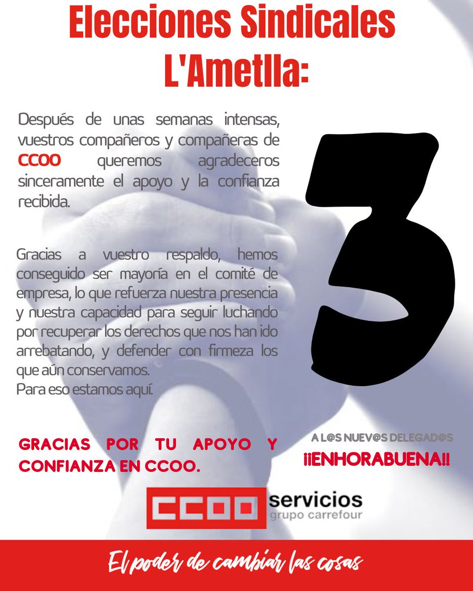 Grupo CCOO Carrefour tweet media