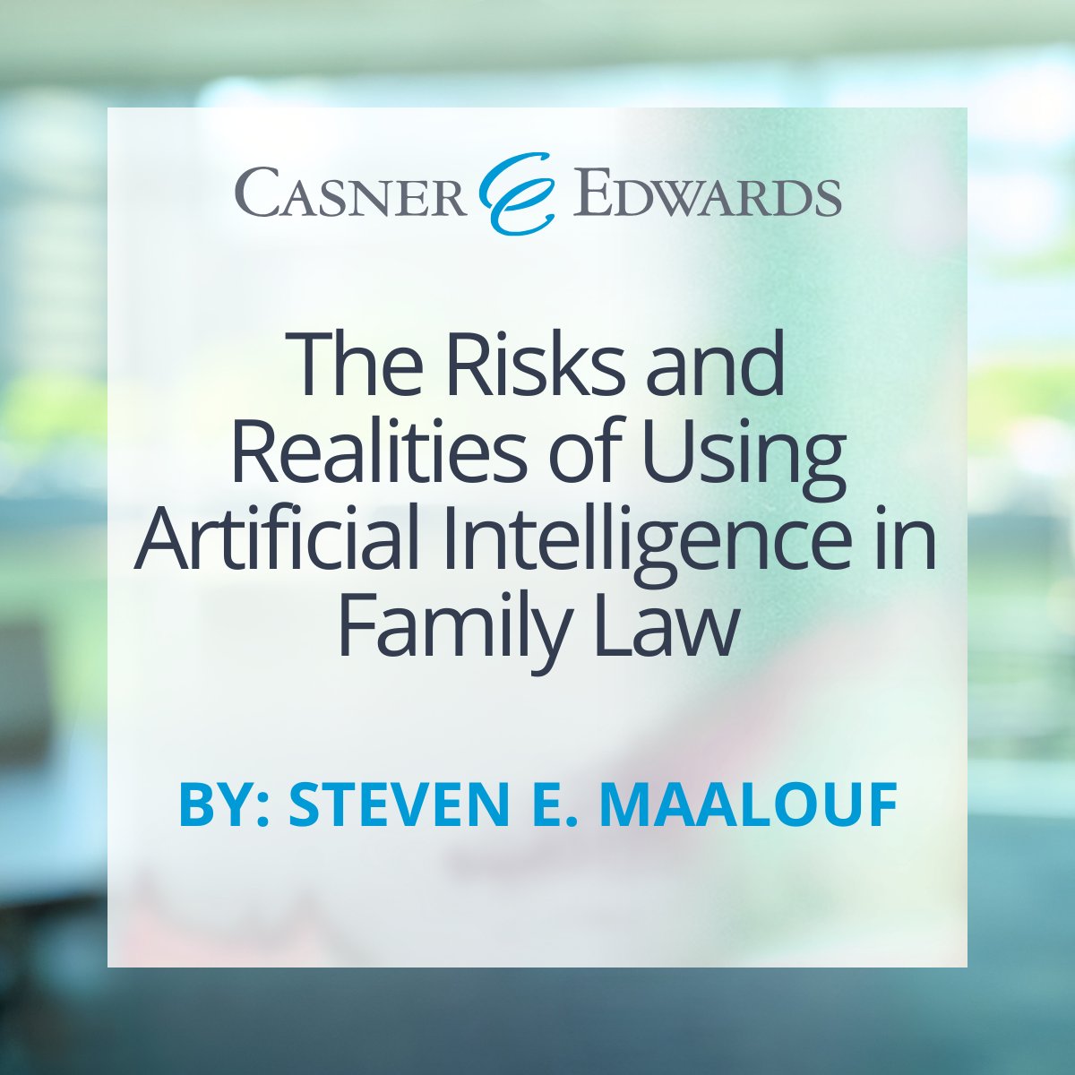 Casner & Edwards LLP tweet media