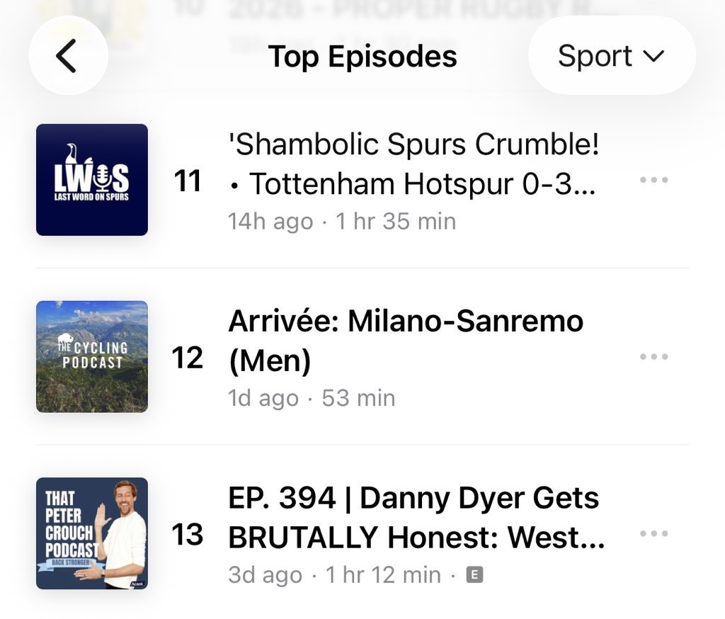 Last Word On Spurs tweet media