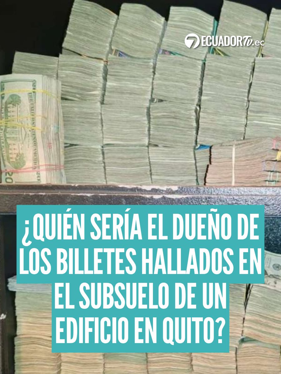 EcuadorTV's tweet image. #Dinero | El “misterio” del  USD 1 millón  encontrado en una bodega de la avenida 12 de Octubre, en el norte de Quito tiene protagonistas. Los detalles: is.gd/p1oTbY