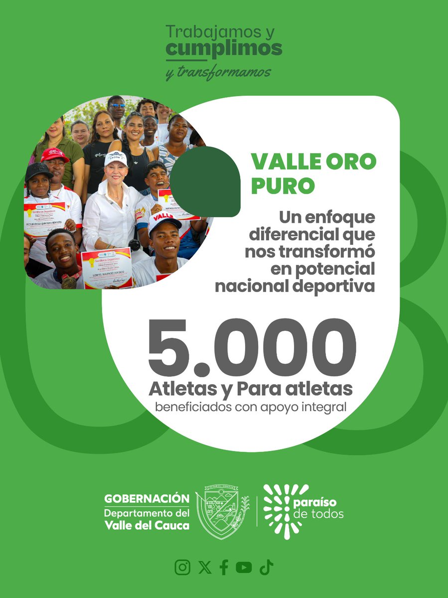 Gobernación Valle del Cauca tweet media