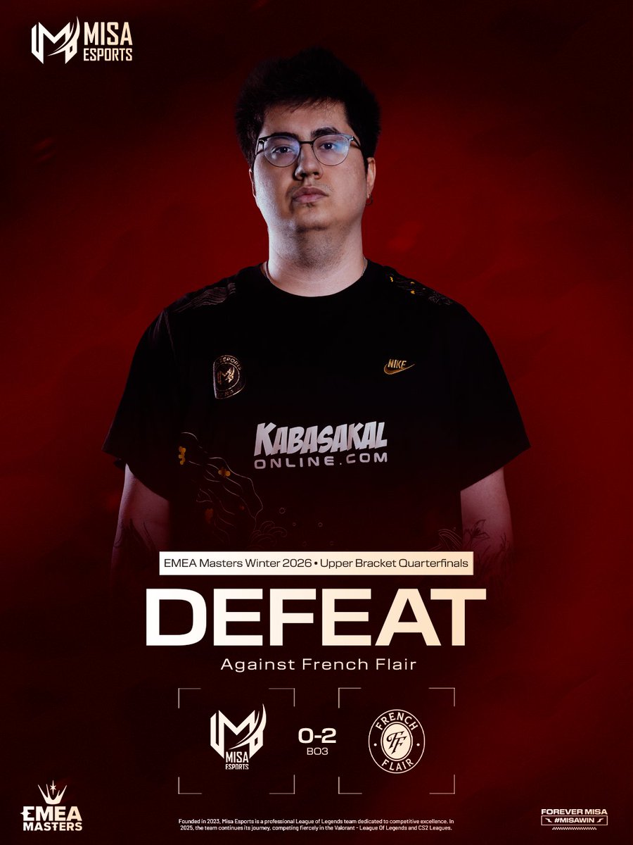 Misa Esports tweet media