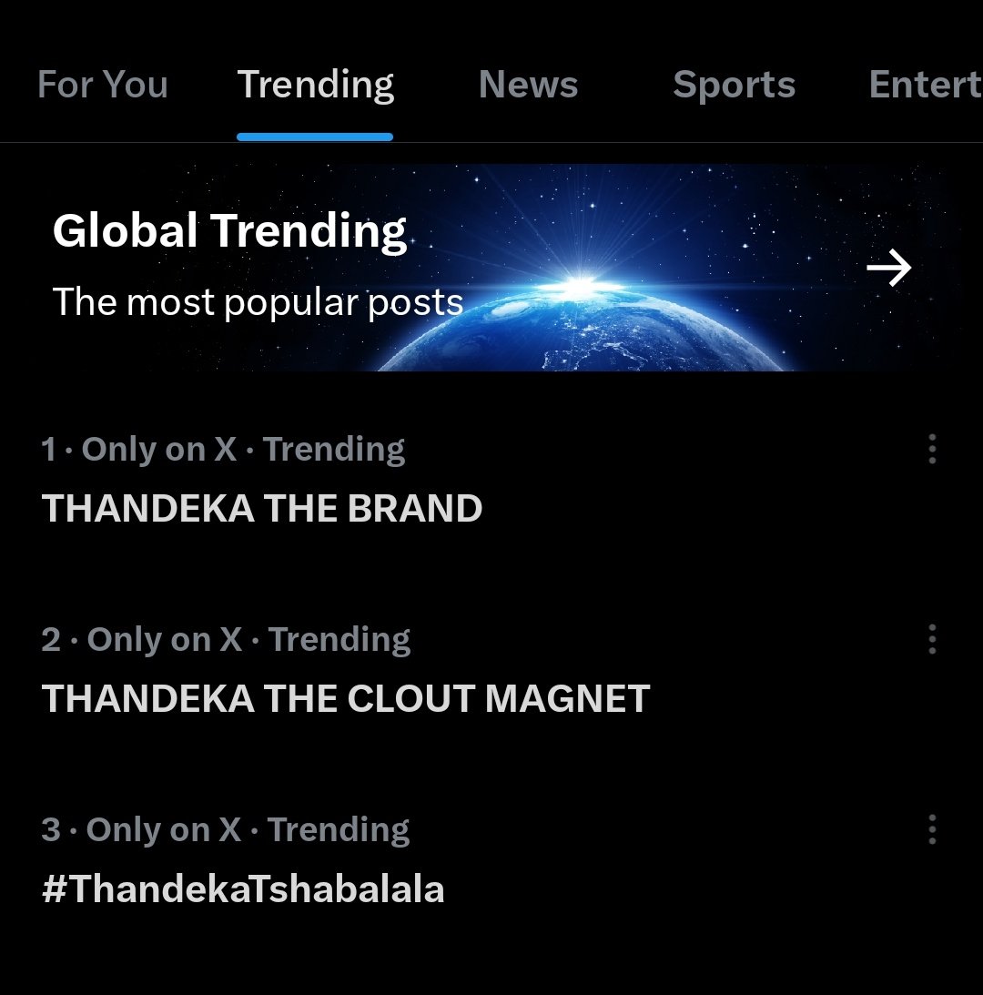 "Go big or move to another country" MaThah 2026🔥🔥🤭 asidlali la

THANDEKA THE BRAND 
THANDEKA THE CLOUT MAGNET
#ThandekaTshabalala