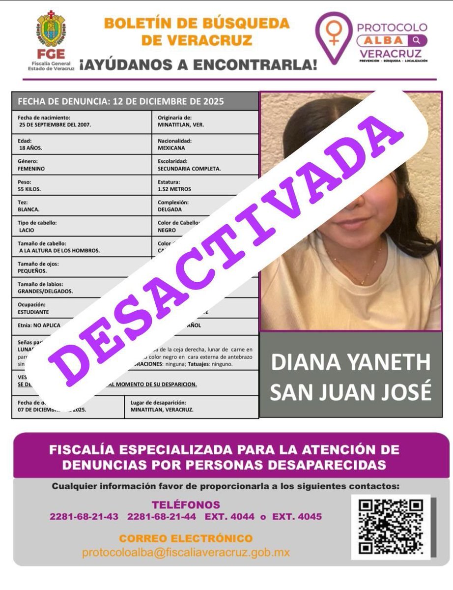 Protocolo Alba Fiscalía Veracruz tweet media