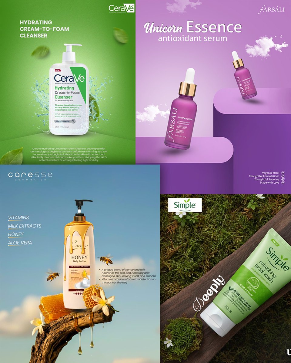 designwithbisma's tweet image. 𝐒𝐤𝐢𝐧𝐜𝐚𝐫𝐞 𝐃𝐞𝐬𝐢𝐠𝐧 𝐒𝐡𝐨𝐰𝐜𝐚𝐬𝐞 ✨
Sharing a collection of skincare brand social media post designs created as part of creative exploration and visual practice.

#skincareproducts #creativepractice #socialmediadesigns #brandingdesign #explorepage✨