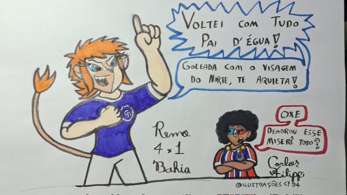 Ilustrações CF94 tweet media