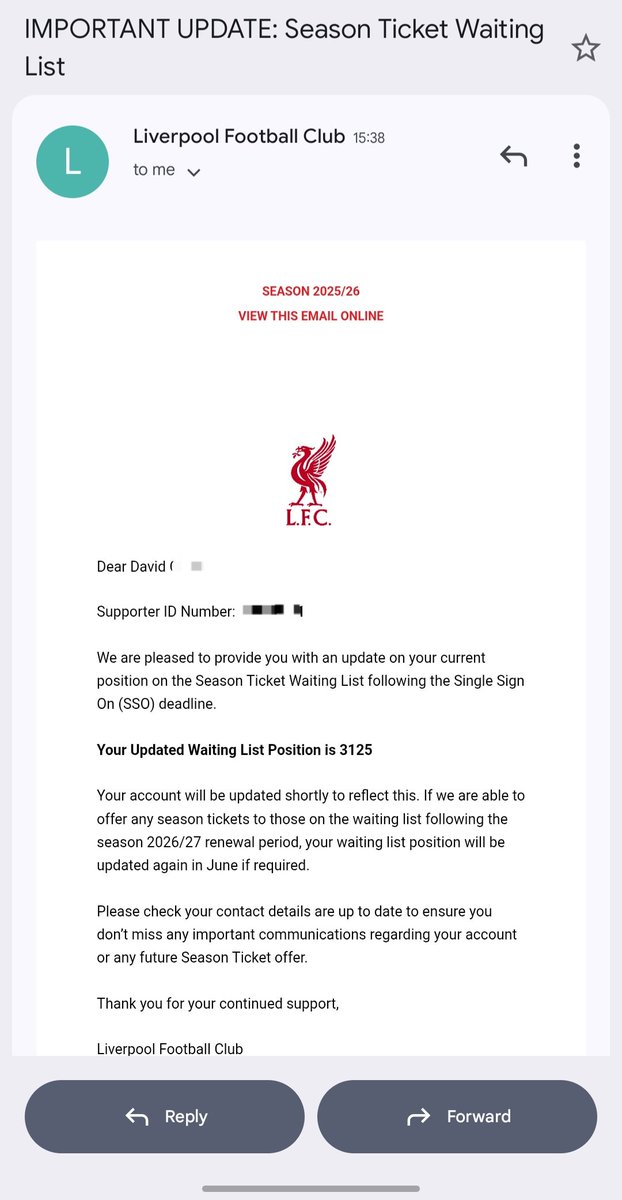 Should be sound for next season then with the carry on out of everyone on here, I assume they will be handing their tickets back 🤣