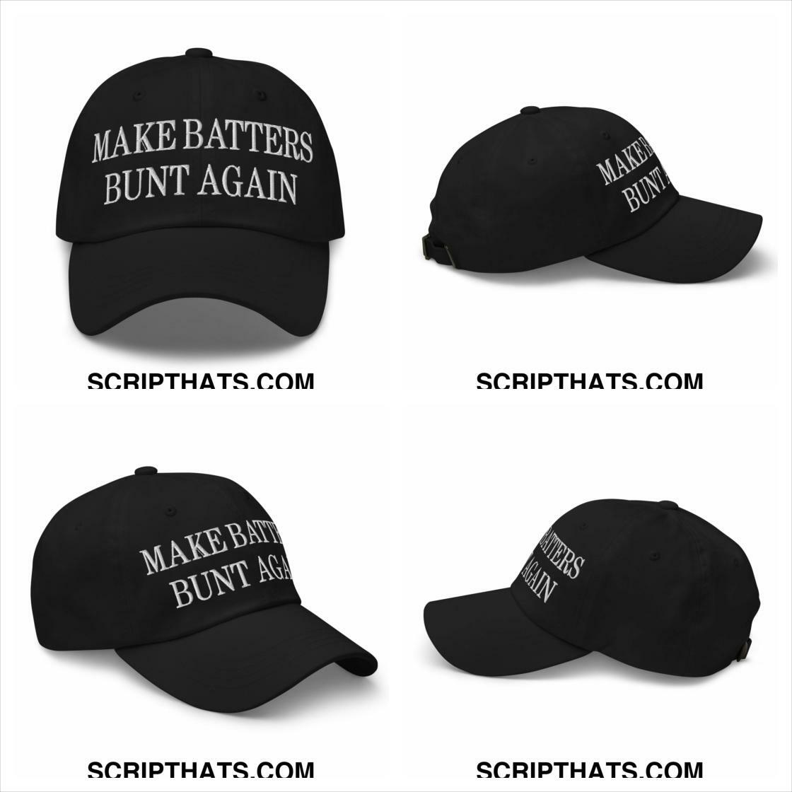 ScriptHats's tweet image. Elevate your style with our Make Batters Bunt Again Dad Hat. Perfect for balancing comfort and trend, it’s time to show off your love for the game. #BaseballFashion #DadHat

Shop Now scripthats.com/products/make-…
