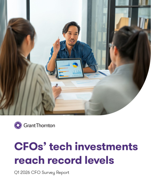 stormestreet's tweet photo. #AI investment is accelerating, but confidence still lags. Only 62% of CFOs expect to meet their tech objectives, with data, integration and scalability as key barriers. The priority now is turning pilots into value. Download @GrantThorntonUS’s CFO survey. https://t.co/3HMsbN5RRQ https://t.co/bJztHe2YDI