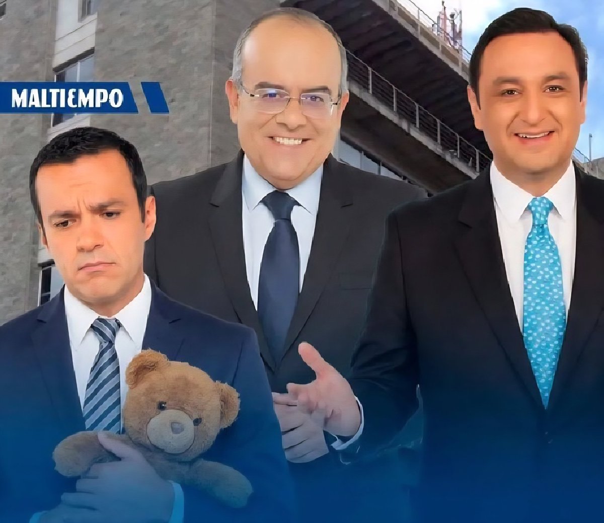 Espero tanto en Tardes Blu como en La Luciérnaga, los chistes del guache del Jediondo y los mega comentarios de Gabriel de los ranchos, y todo el elenco de humoristas que no le pierden pedo al Sr Presidente y a su gobierno, para caerle como a rata y darle hasta con el balde.