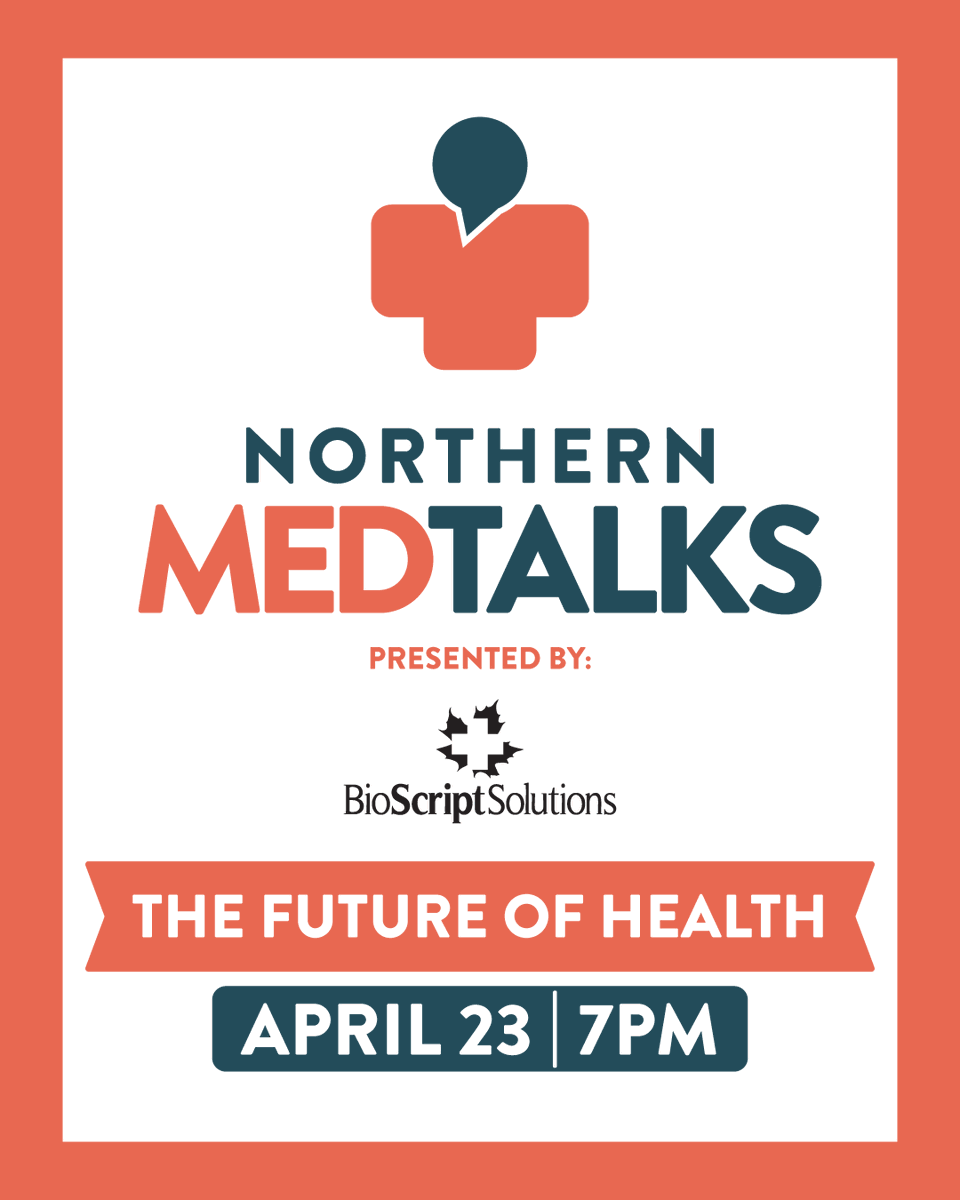 ScienceNorth's tweet photo. Northern MedTalks is back on April 23!
 
We’re back in the Vale Cavern this April for an evening of inspiring talks from a diverse range of Northern health voices.
 
This event is a true partnership between Science North and the Laurentian Science Communication Graduate program. Our speakers — including researchers and community partners — work side by side with these talented emerging science communicators to bring their expertise to the stage.
 
It’s an incredible look at the heart of healthcare in our own backyard and the storytelling that brings it to life.

Thursday, April 23
📍 The Vale Cavern at Science North
6:30pm Doors | 7:00pm Start
Tickets: $10 ($9 for members)

Your ticket donation helps us keep STEM programs running for communities across Northern Ontario.

Reserve yours here: https://t.co/mN76LxuWBh