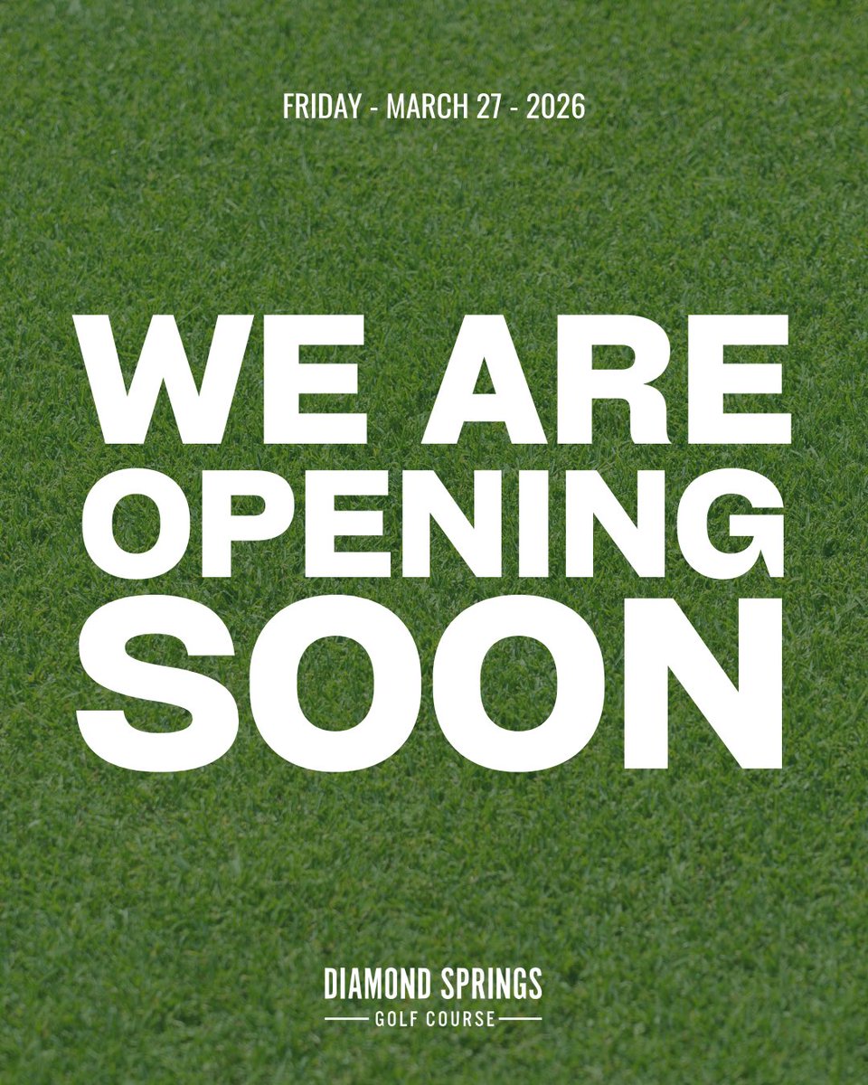 Diamond Springs Golf tweet media