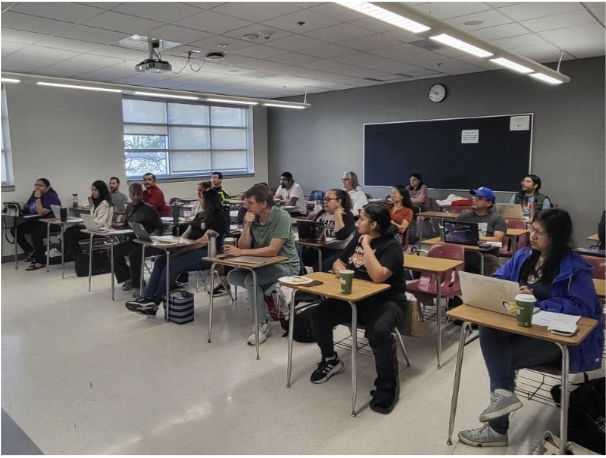 LAUSD_Achieve's tweet image. Recently, we hosted our Secondary Literacy and Numeracy Symposium, which was attended by 269 math and English teachers who collaborated and shared strategies to support student success across all content areas. #learningneverstops