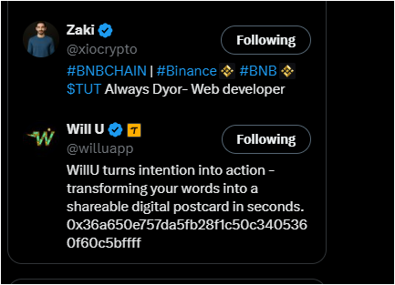 CajesMarie's tweet photo. @xiocrypto @willuapp Wow, what a treat! 🎁  tagged a few friends. This is exactly what I needed to see on my feed today. Good luck to all the lovely people in the comments! 🎈
 
@ROBINHOOD032786 @doombringer1210 @davidlahchibai   

#WillU https://t.co/ABtn00PCGy