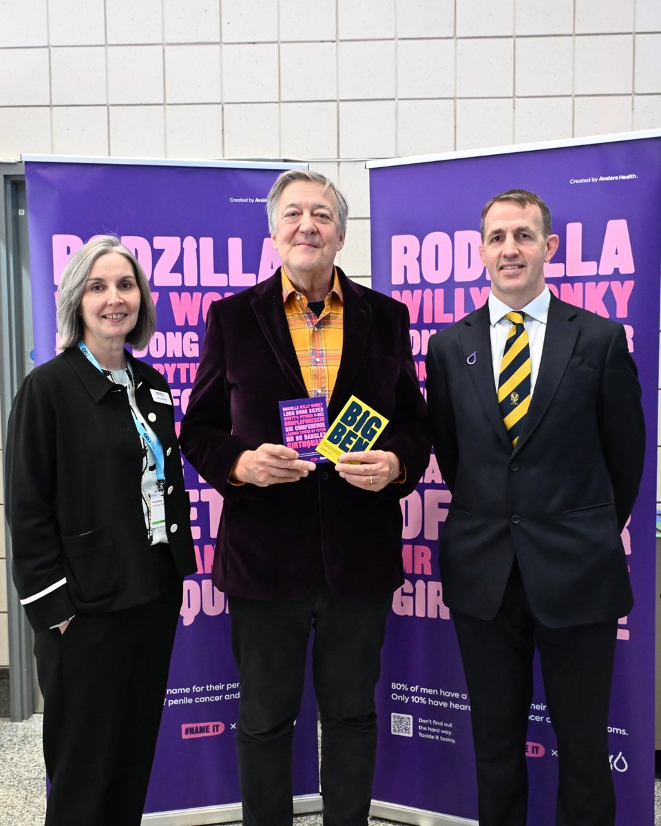 TUF_tweets's tweet photo. It was fantastic to showcase our penile cancer campaign, #NameIt, at #EAU26!
Highlights included our trustee Ben Challacombe supporting the campaign, a visit from our ambassador Sir Stephen Fry, and incredible feedback from attendees.
๐ธPhoto credits: Avalere Health https://t.co/6bubNs0zVP
