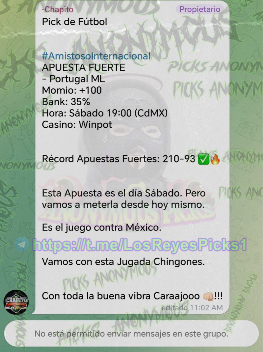 Picks Anonymous tweet media