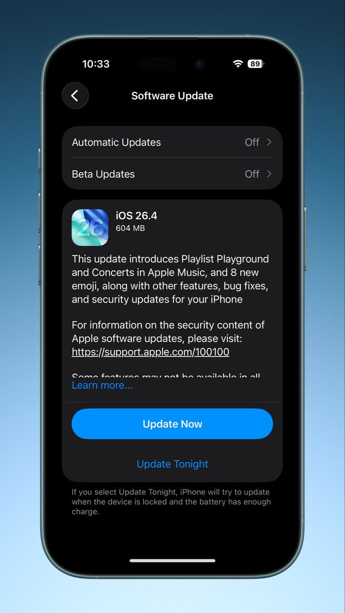 the iOS guy tweet media