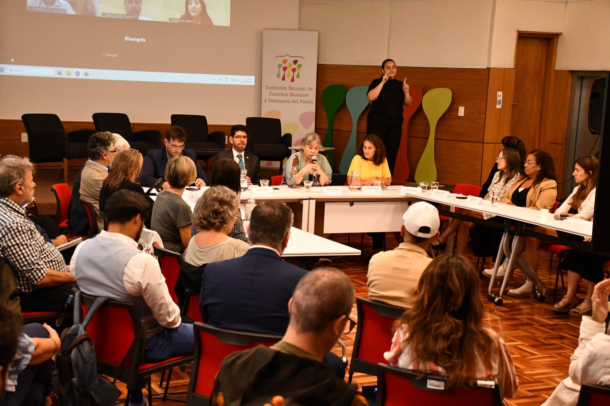 INDDHH y Defensoría del Pueblo tweet media