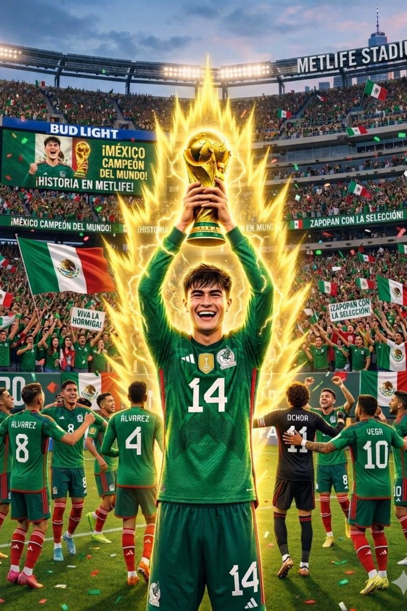 AlexRdsm's tweet photo. Se vale soñar para este mundial 2026? @miseleccionmx https://t.co/6yCSfOrCt9