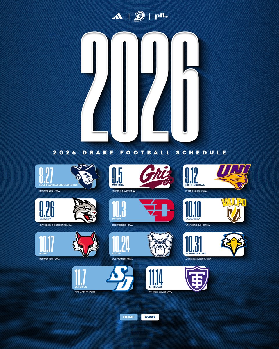 Drake Football tweet media