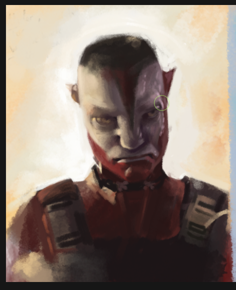 durvius's tweet photo. Miles Quaritch painted for Discord's Oscar themed Drawjam. Not much for progress shots, forgot to screenshot as I went along.

#art #digitalart #avatar https://t.co/vnbMOqedoN