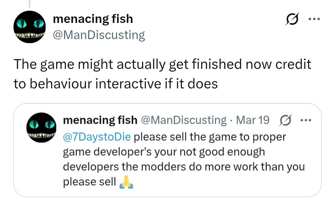 menacing fish tweet media