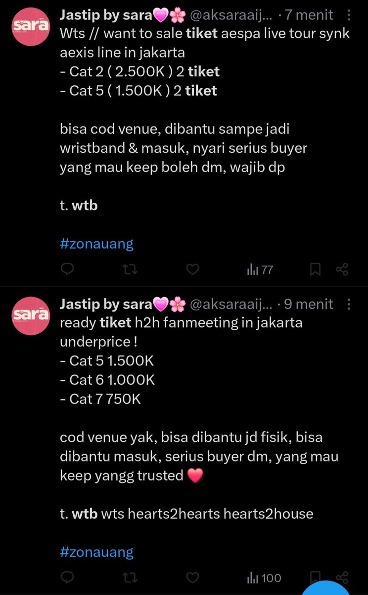SCOo 🦂 LIST PENIPU #ZONAUANG tweet media