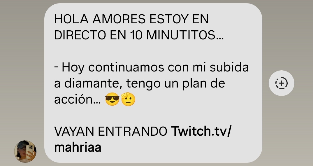 mahriaupdates's tweet photo. 📢| Mahria vía canal de difusión https://t.co/RjAmQvNPvQ