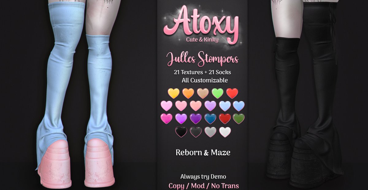 Hey! New Item at The Magical Fair Event, don't forget check it out. ♡ Taxi: maps.secondlife.com/secondlife/Cel…🩷
｡Event opens : March 20, 2026 @ 12 pm SLT   
｡Event closes : April 3, 2026 @ 12 pm SLT