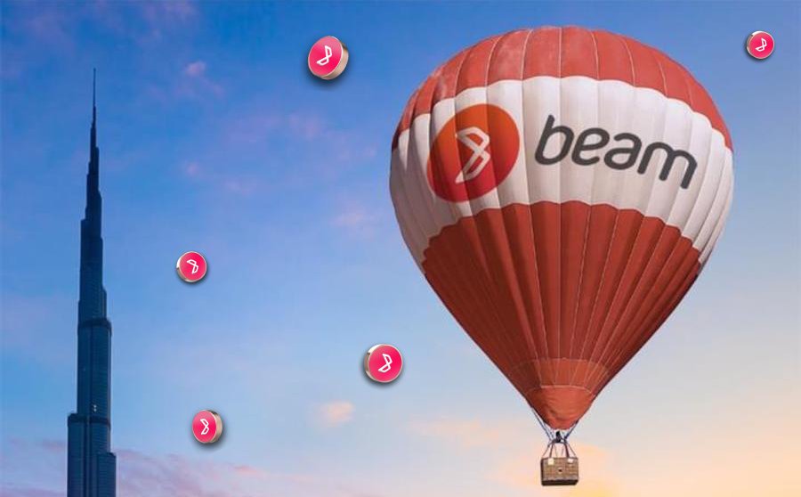 Beam tweet media