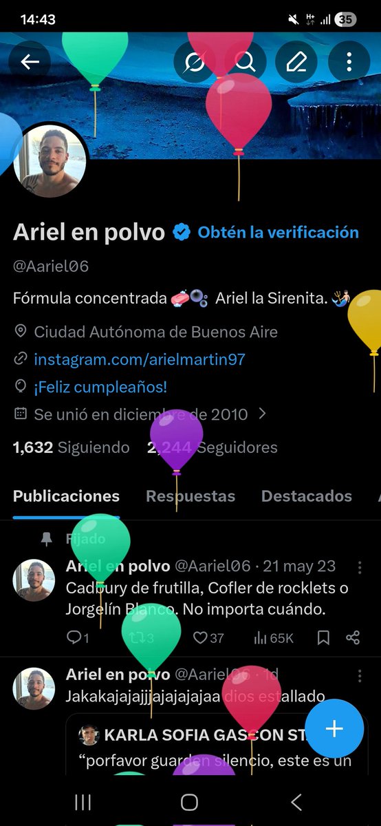 Ariel en polvo tweet media