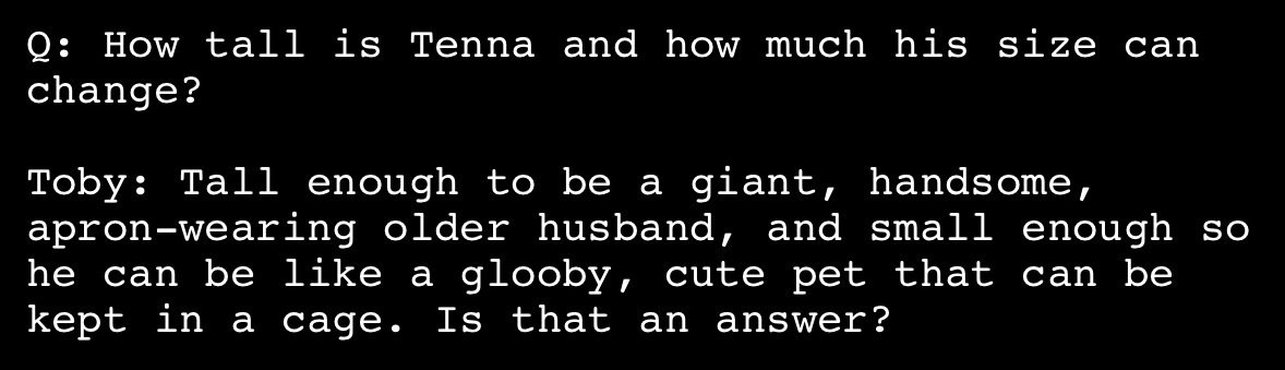 I miss Tenna tweet media