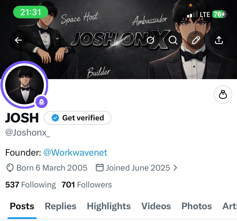 JOSH tweet media