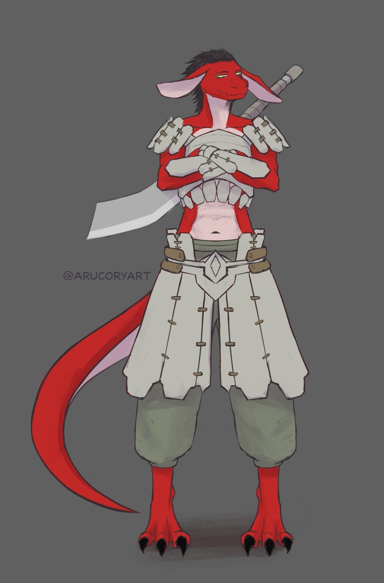 Comm for  <a href="/nacht_fuzz/">NocturnalFuzz</a> 
Of his very cool oc in the worl of kenshi!
Thankyou very much for your support!
(First antro comm btw!)