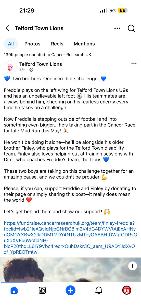 Telford Town FC tweet media
