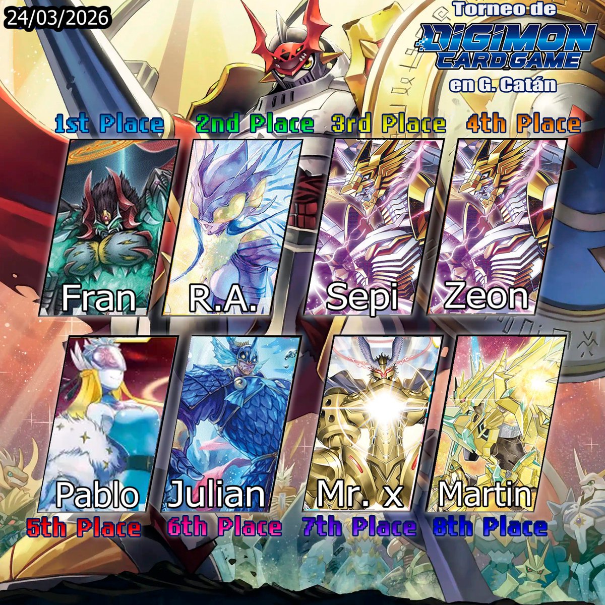 Digimon en Catan tweet media