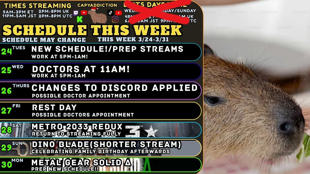 🎩🍸// CapyAddiction //キャピ中毒 tweet media