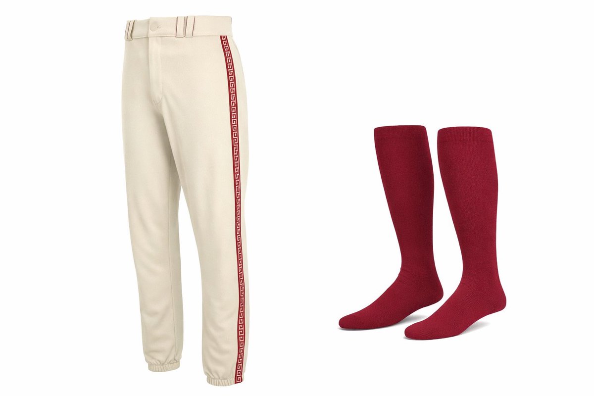 These pants as well, with the maya T piping going down the leg.