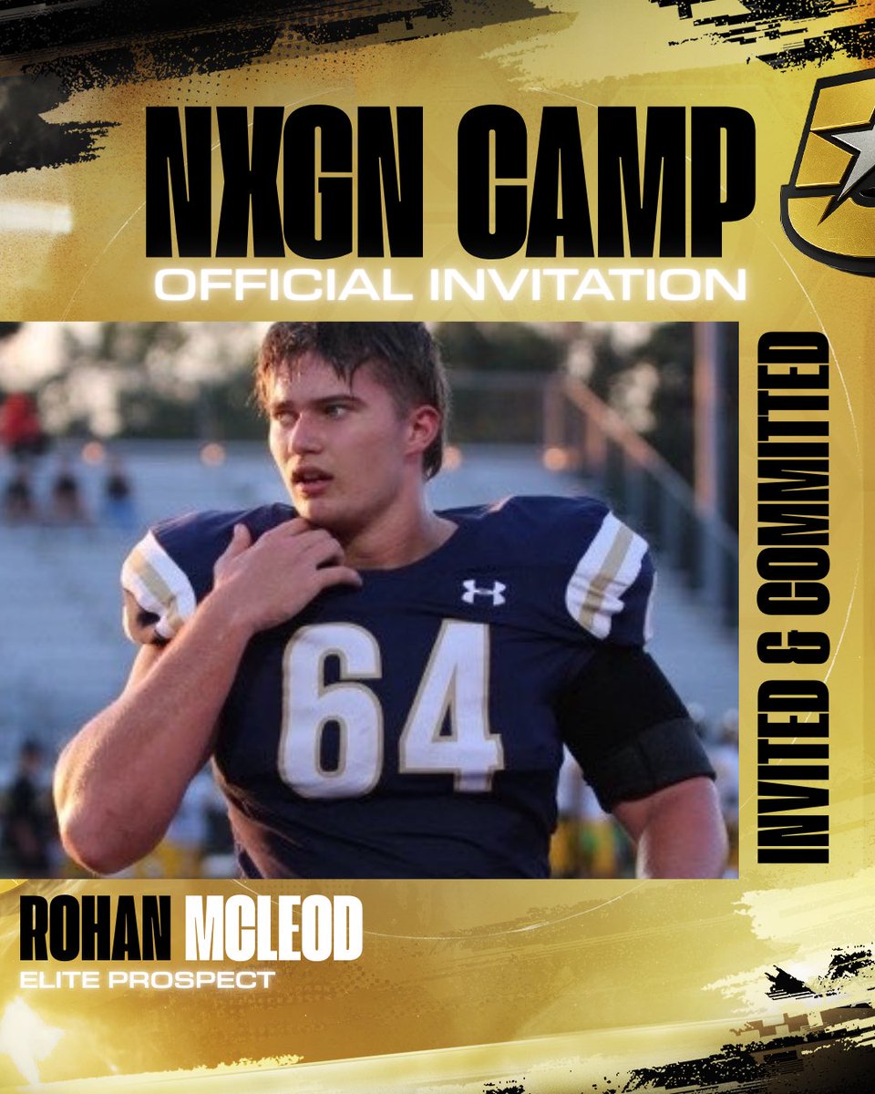 Excited to compete and showcase my skills against top talent.
OL | 6’3” 250+ | Class of ‘27
<a href="/CoachMcCray/">Brian McCray</a> 
<a href="/coacheast_cutty/">Jeremy East</a> 
<a href="/dukehwt/">Duke Howell</a> 
<a href="/rjjcrp/">Bob Jenkins</a> 
<a href="/CHS_CavsFB/">Cuthbertson Football</a> 
<a href="/NxgnCamps/">NXGN Camps, Inc</a> 
<a href="/CHS_CavsFB/">Cuthbertson Football</a>