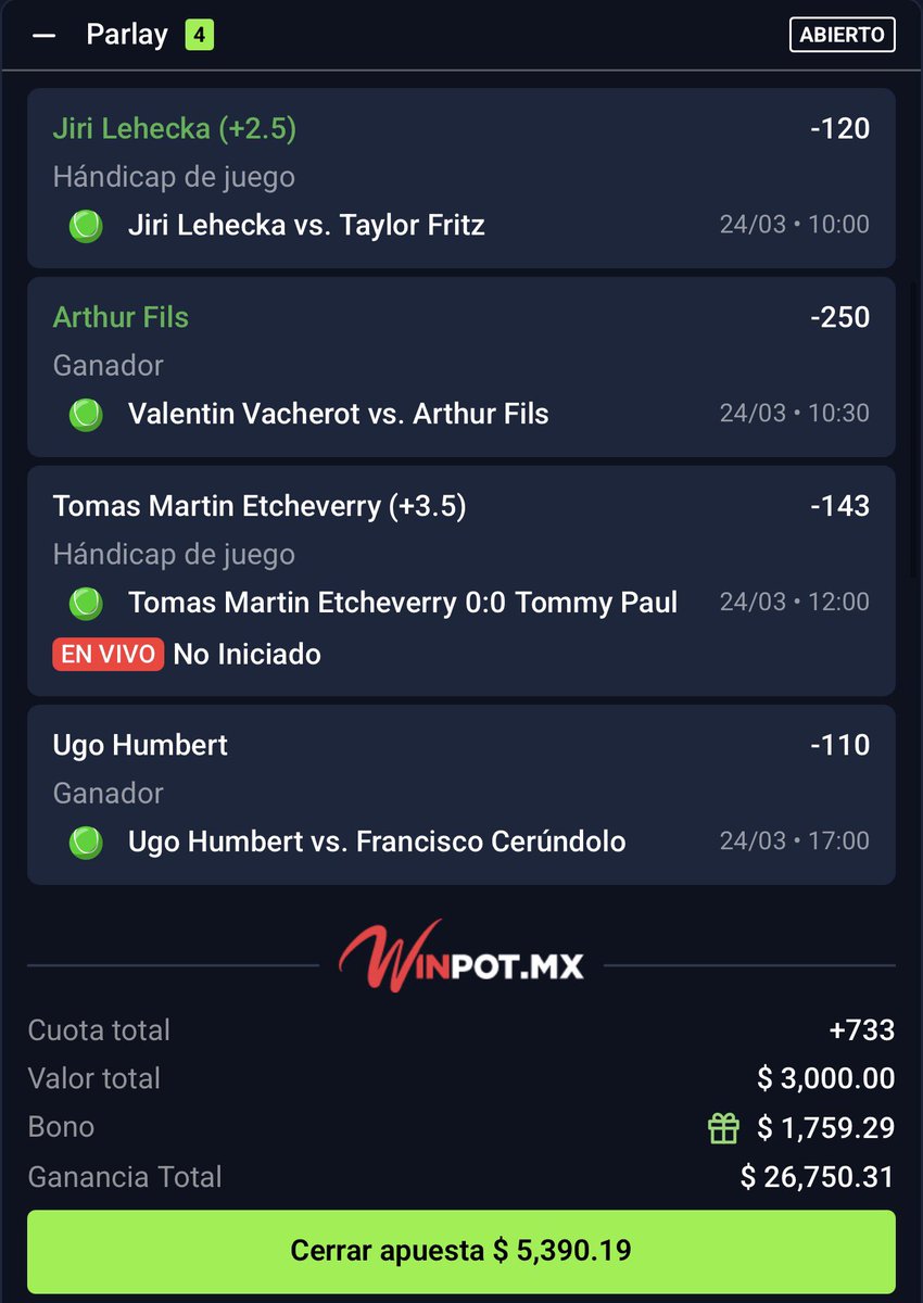 El Licenciado | Apuestas tweet media