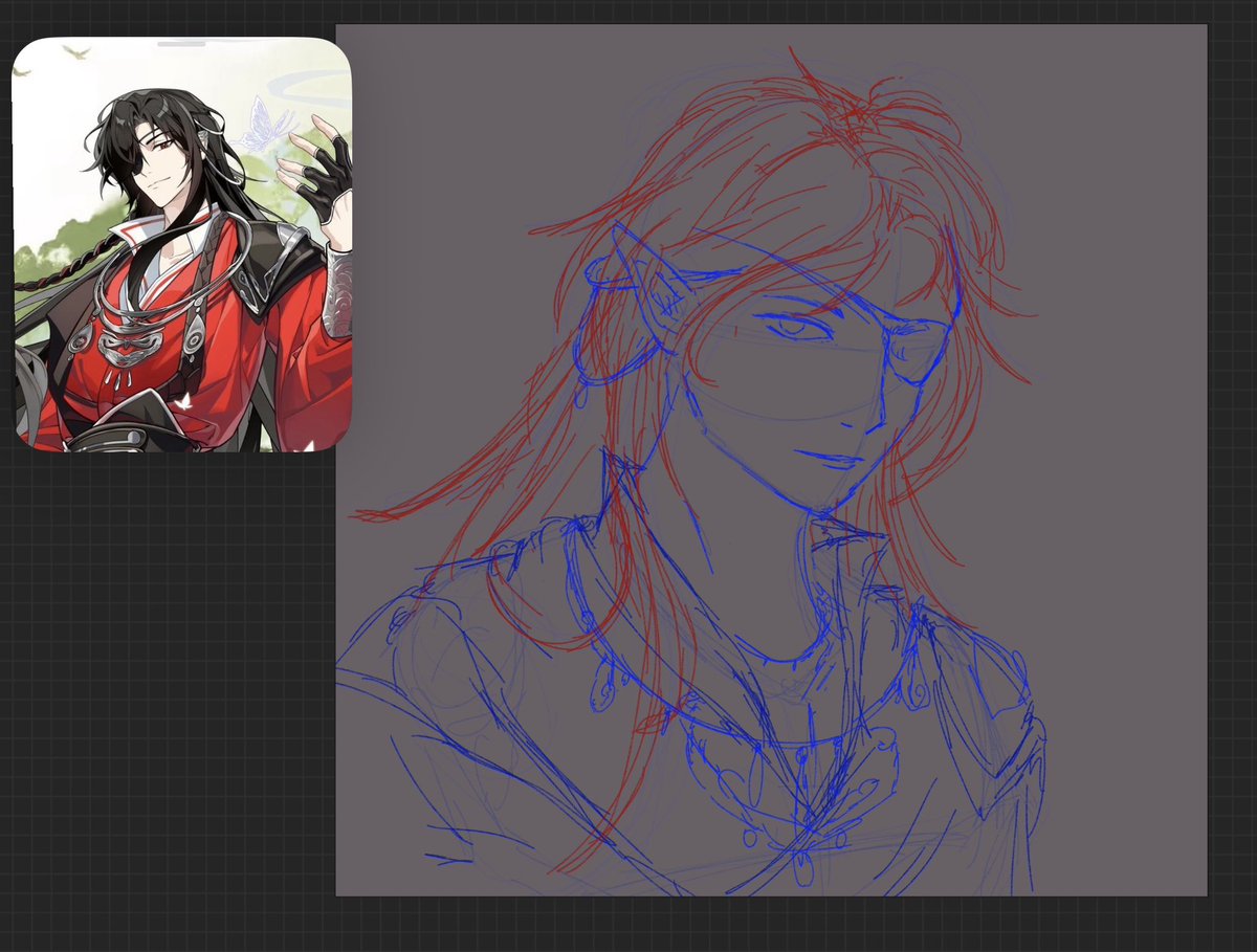 Currently repenting for my sins of never drawing a TGCF character
I’m such a fake ass fan yall😔

#tgcf #mxtx #TGCF #huacheng #art