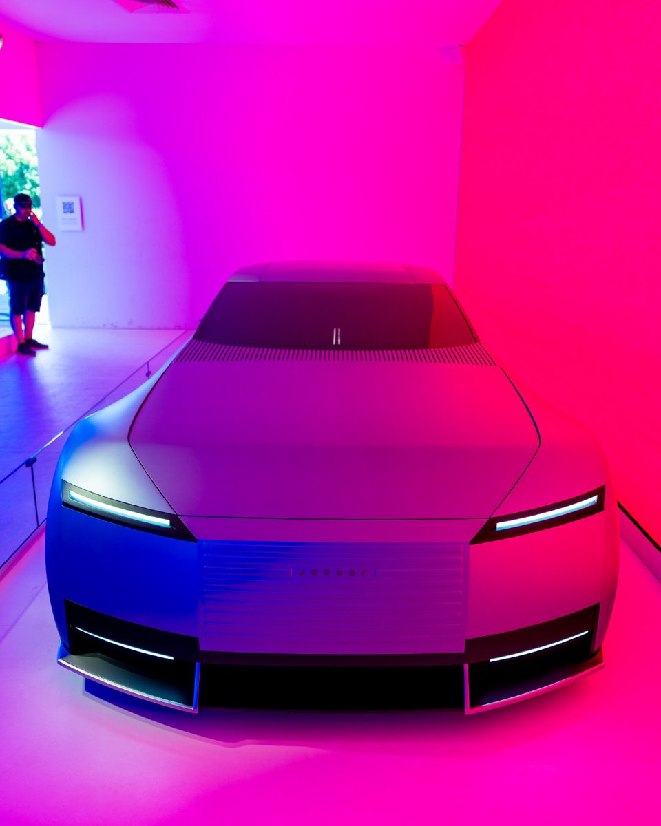 fosgoodwood's tweet image. On the very first day of #FOS 2025, #Jaguar dropped off two of its Type 00 concept cars making its UK public debut and kicking off the British marque's new era. This electric super-GT was revealed at the end of 2024 and we were lucky enough to show the imposing concept off to our