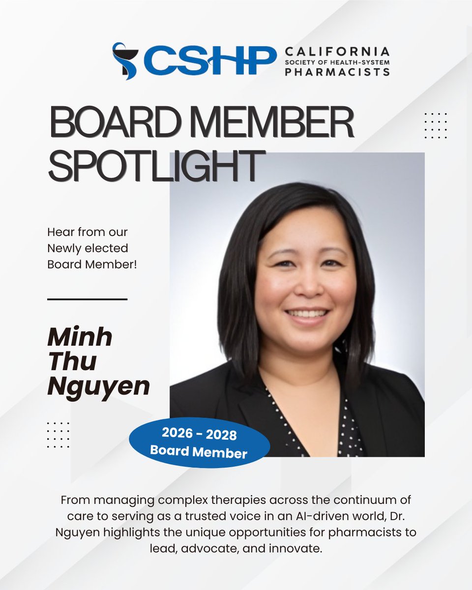 California Society of Health-System Pharmacists tweet media