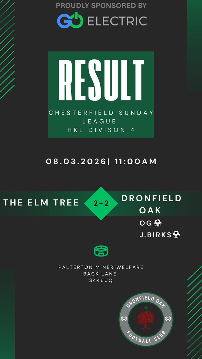 Dronfield Oak tweet media