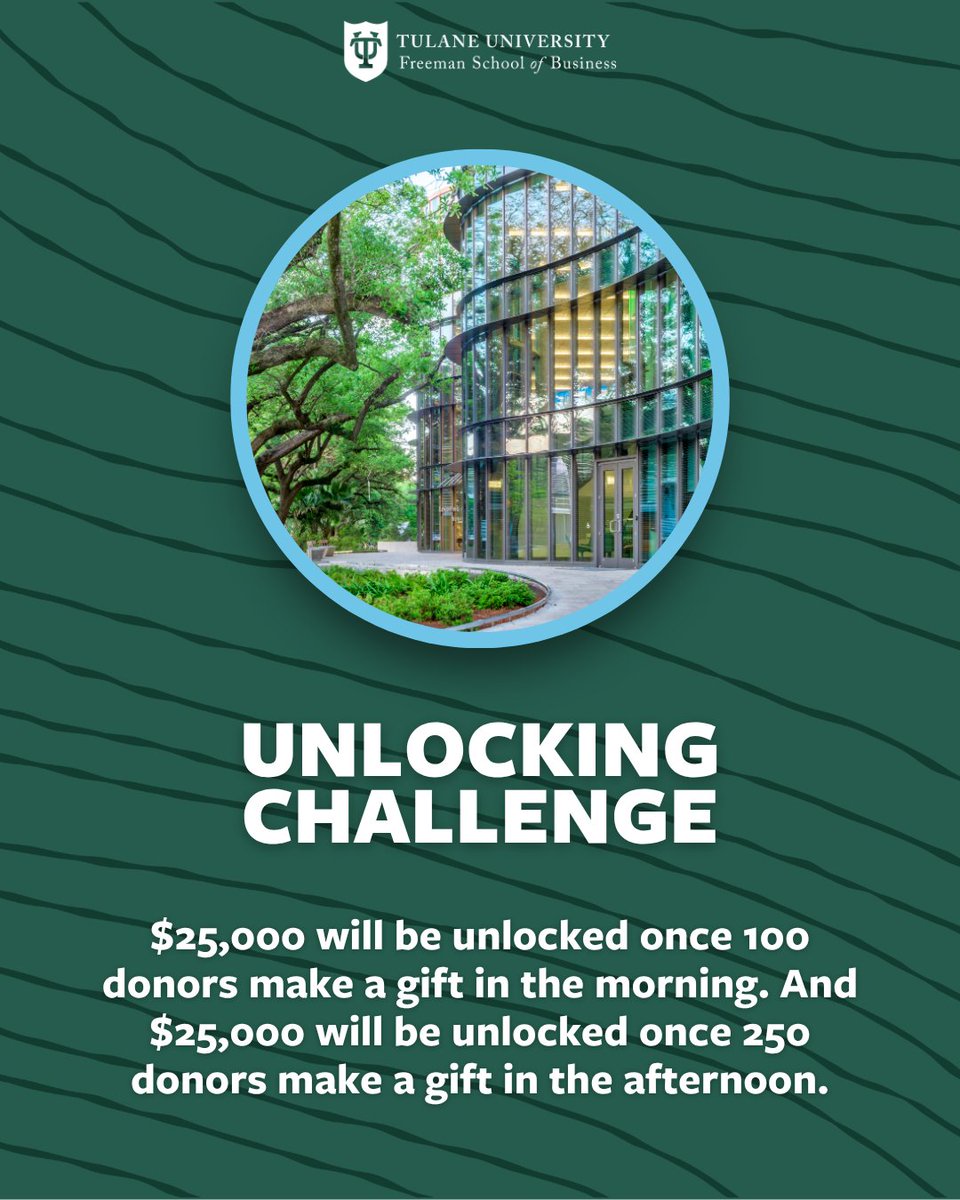 Tulane Freeman School of Business tweet media